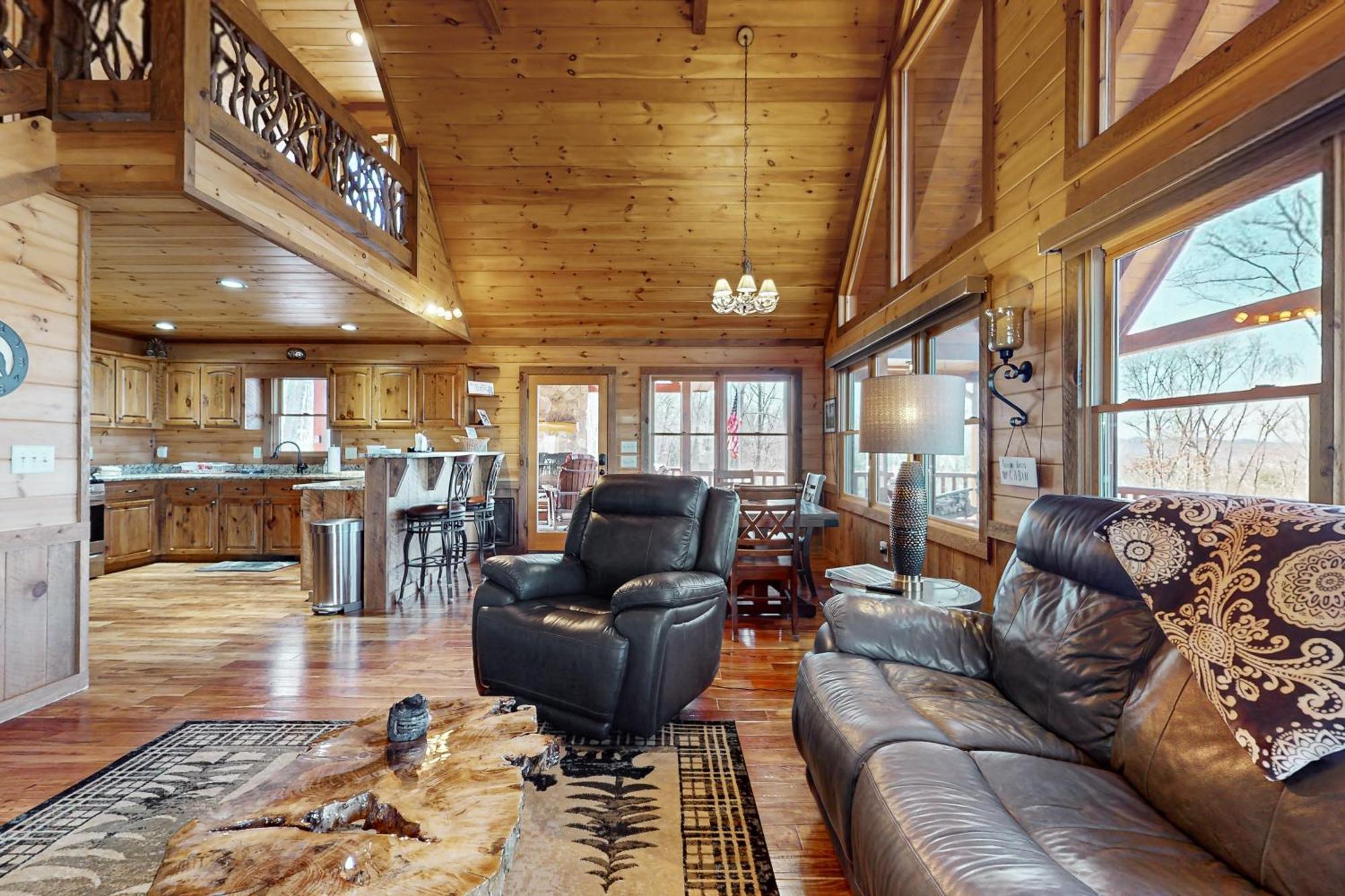 Bougie Bear Cabin Morganton Ngoại thất bức ảnh