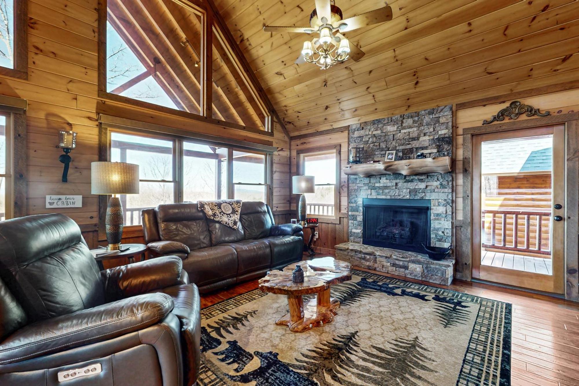 Bougie Bear Cabin Morganton Ngoại thất bức ảnh