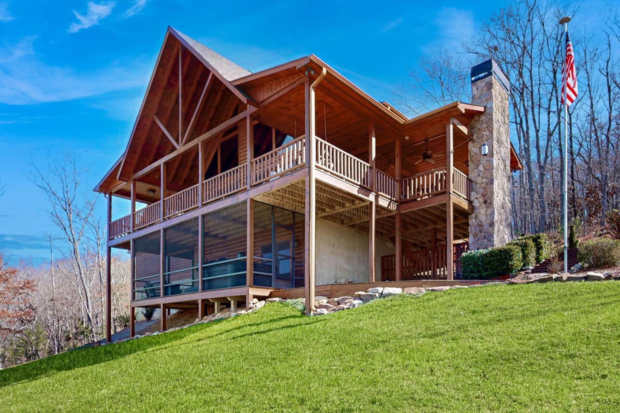 Bougie Bear Cabin Morganton Ngoại thất bức ảnh